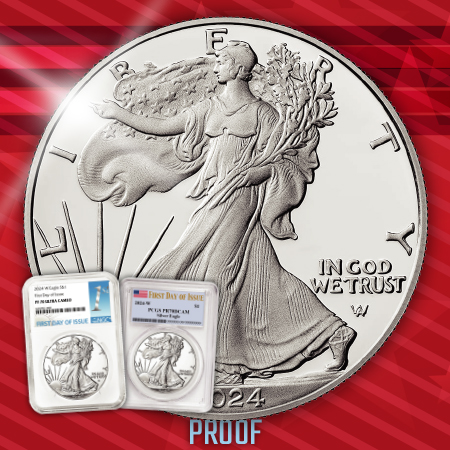 2024 W Proof Silver American Eagle Coins