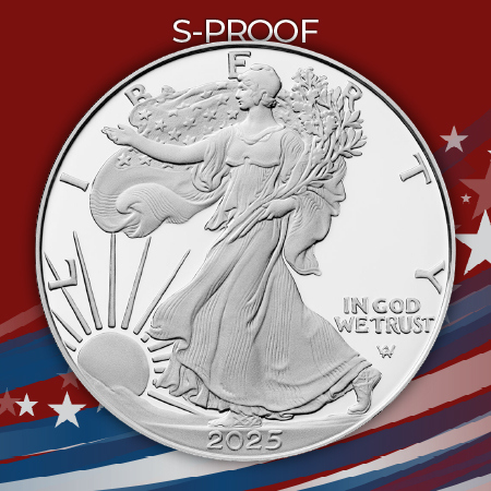 2025 San Francisco Mint Mark Proof Silver American Eagle Coins 2025 San Francisco Mint Mark Proof Silver American Eagle Coins