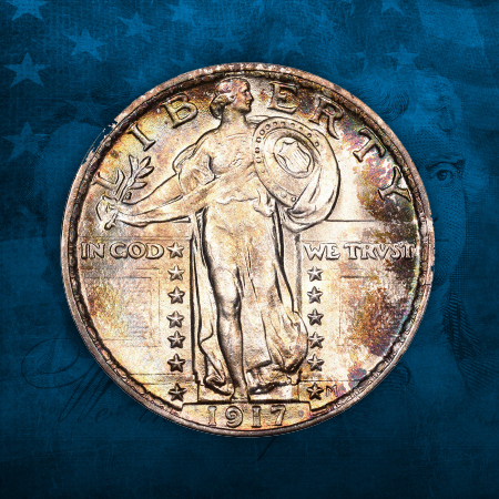 Standing Liberty Quarters