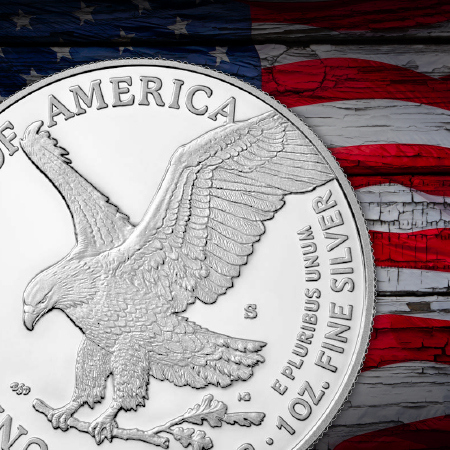 San Francisco Mint Certified Silver American Eagles