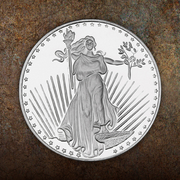 1 Oz Silver Rounds Troy Ounce For Saint Gaudens Replica 1 Ounce Silver Rounds
