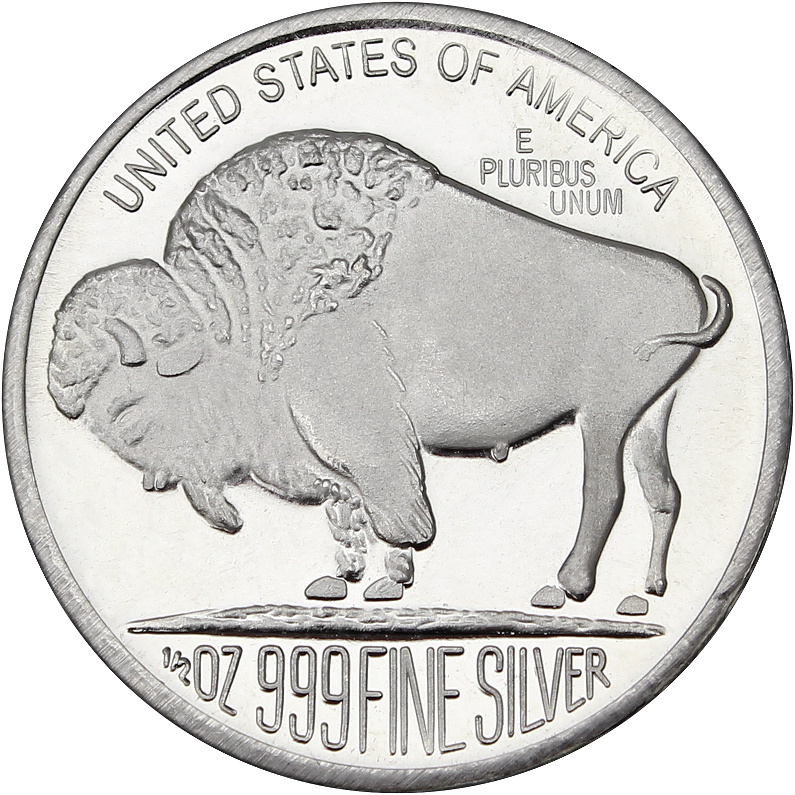 American Buffalo 1 2 Ounce 999 Fine Silver Round By SilverTowne EBay