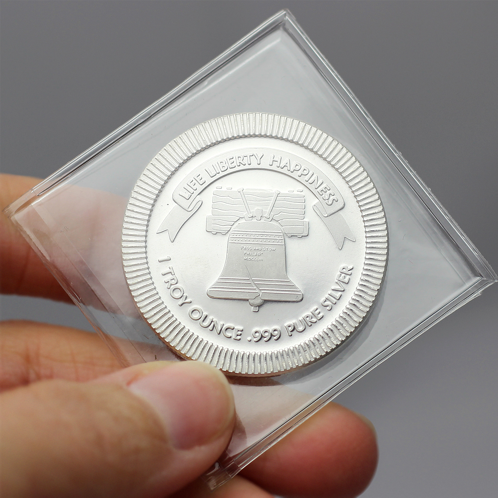 Saint-Gaudens Medallion by SilverTowne 1oz .999 Silver-5 pc