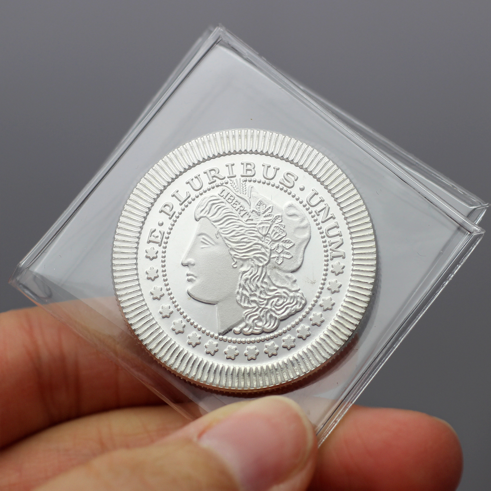Morgan Dollar Stackables by SilverTowne 1oz .999 Silver Medallion 5 Piece Lot