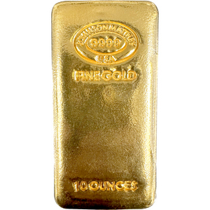 Johnson Matthey 10oz .9999 Gold Bar Johnson Matthey 10oz .9999 Gold Bar