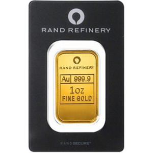 Rand Refinery 1oz Gold Bar Rand Refinery 1oz Gold Bar