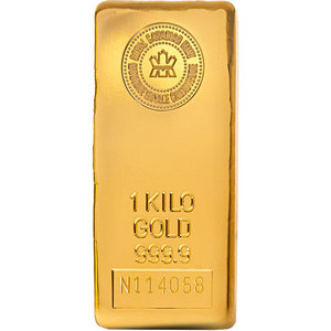 Royal Canadian Mint Cast 1 kilo Gold Bar Royal Canadian Mint Cast 1 kilo Gold Bar