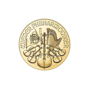 2025 Austria Gold Philharmonic Quarter Ounce BU Coin 2025 Austria Gold Philharmonic Quarter Ounce BU Coin