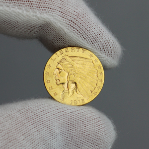 1915 $2.5 Gold Indian Extra Fine Condition 1915 $2.5 Gold Indian Extra Fine Condition