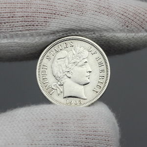 1903 Barber Dime VF/XF Condition 1903 Barber Dime VF/XF Condition
