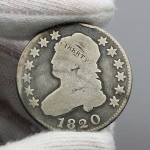 1820 Capped Bust Quarter G/VG Condition