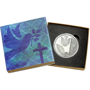 Confirmation 1oz .999 Silver Medallion Dated 2025 in Gift Box Confirmation 1oz .999 Silver Medallion Dated 2025 in Gift Box
