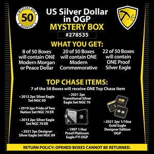 Random US Silver Dollar in OGP Mystery Box #278535