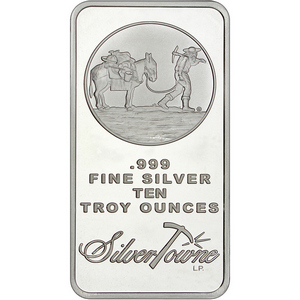 SilverTowne Trademark 10oz .999 Silver Bar SilverTowne Trademark 10oz .999 Silver Bar