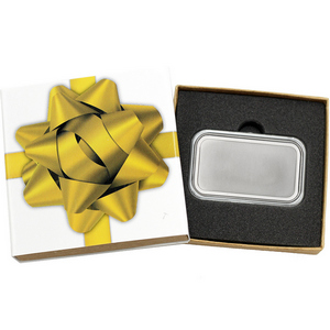 Blank 1oz .999 Silver Bar in Gift Box Blank 1oz .999 Silver Bar in Gift Box