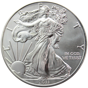 2011 Silver American Eagle BU
