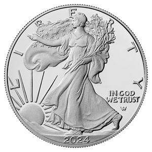 2024 W Silver American Eagle Coin PF in OGP 2024 W Silver American Eagle Coin PF in OGP