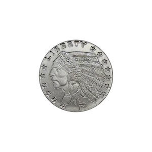 Indian Incused Replica 1/10oz .999 Silver Medallion Indian Incused Replica 1/10oz .999 Silver Medallion