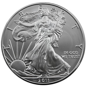 2011 W Silver American Eagle Burnished BU in OGP 2011 W Silver American Eagle Burnished BU in OGP