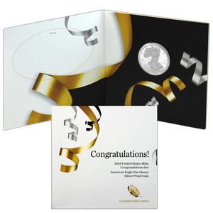 2018 Congratulations Set Silver Eagle in OGP