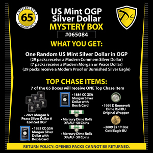 Random US Mint OGP Silver Dollar Mystery Pack #065084