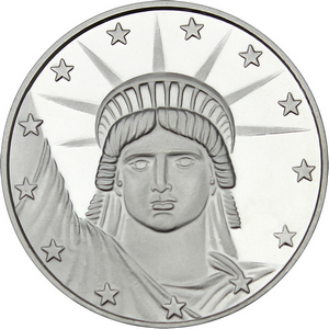 Lady Liberty 1oz .999 Silver Medallion