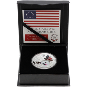 2026 Silver United States 250th Anniversary Series: Freedom 1oz Colorized Proof Coin