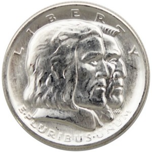 1936 Long Island Commem Tercentenary Half Dollar XF/AU