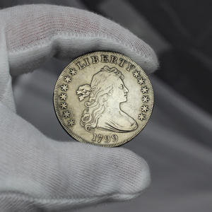 1799 Silver Draped Bust Dollar F/VF Condition 1799 Silver Draped Bust Dollar F/VF Condition