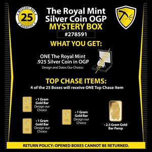 The Royal Mint Silver Coin OGP Mystery Box #278591 The Royal Mint Silver Coin OGP Mystery Box #278591