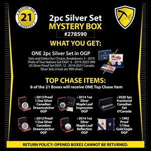 2pc Silver Set Mystery Pack #278590
