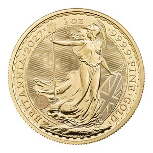 2027 Great Britain 1oz Gold Britannia BU 2027 Great Britain 1oz Gold Britannia BU
