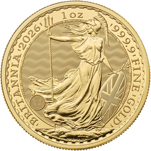 2026 Great Britain Gold Britannia 1oz BU Coin 2026 Great Britain Gold Britannia 1oz BU Coin