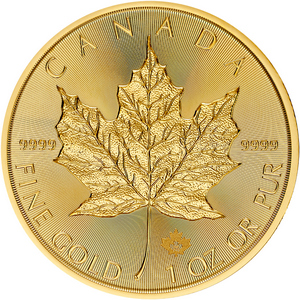 2025 Canada Gold Maple Leaf 1oz BU Coin 2025 Canada Gold Maple Leaf 1oz BU Coin