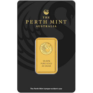 Australian Perth Mint 20 Gram Gold Bar