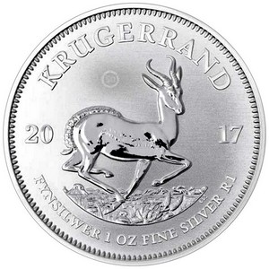 2017 South Africa Silver Krugerrand 50th Anniversary 1oz PU Coin 2017 South Africa Silver Krugerrand 50th Anniversary 1oz PU Coin