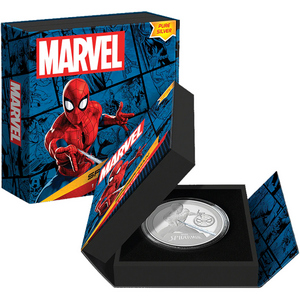 2023 Niue Silver Marvel Spider-Man 1oz Colorized Proof Coin 2023 Niue Silver Marvel Spider-Man 1oz Colorized Proof Coin