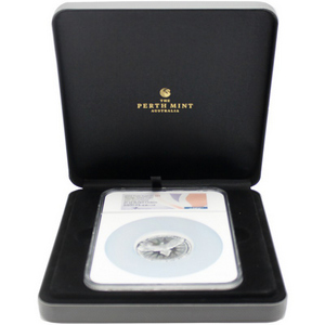 2024 P125 Australia Silver Wedge Tailed Eagle 3oz HR Coin PF70 UC FDI NGC Flag Label John Mercanti Signed 2024 P125 Australia Silver Wedge Tailed Eagle 3oz HR Coin PF70 UC FDI NGC Flag Label John Mercanti Signed