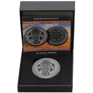2024 Silver Native American Series: "Dreamcatcher" 1oz Black Proof Coin