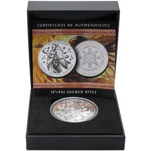 2024 Silver Native American Series "Sacred Rites" 1oz Proof Coin