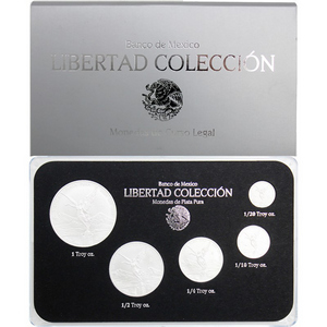 2024 Mexico Libertad Collection Silver BU Set 2024 Mexico Libertad Collection Silver BU Set