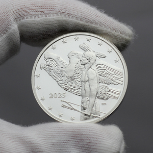 2025 Mesa Grande Silver Native American Bison Dollar 1oz Coin