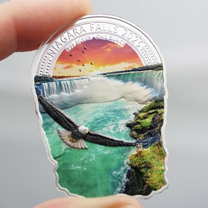 2025 Fiji Silver Niagara Falls Colorized 1oz Coin in OGP 2025 Fiji Silver Niagara Falls Colorized 1oz Coin in OGP