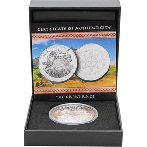 2025 Silver Native American Series "The Great Race" 1oz Proof Coin