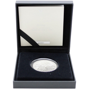 2024 Special Edition Matte Great Britain D-Day 80th Anniversary "80" Privy 1oz .9999 Silver Coin in OGP