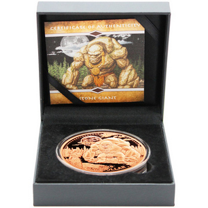 2026 Copper Mesa Grande "Stone Giant" 5oz Proof Like Coin in OGP