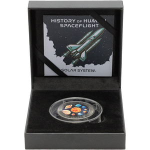 2025 Ghana Titanium Solar System 1oz BU Coin in OGP