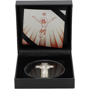 2026 Cameroon Gilded Silver Crucifix Shaped 1oz Ultra High Relief BU Coin OGP