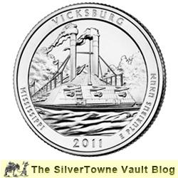 2011 P Vicksburg 5oz Silver Coins Now Available 2011 P Vicksburg 5oz Silver Coins Now Available