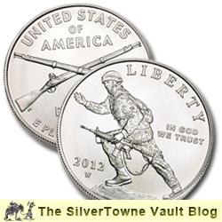 New Infantry Soldier Silver Dollar New Infantry Soldier Silver Dollar